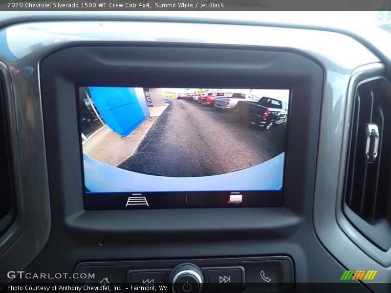 Summit White / Jet Black 2020 Chevrolet Silverado 1500 WT Crew Cab 4x4