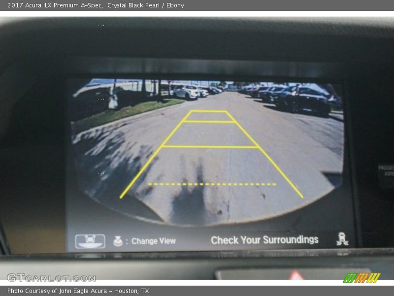 Crystal Black Pearl / Ebony 2017 Acura ILX Premium A-Spec