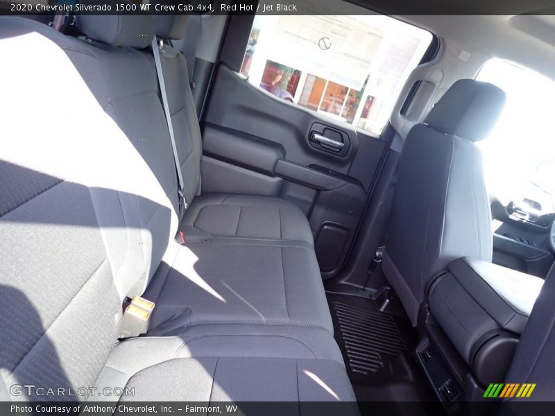 Red Hot / Jet Black 2020 Chevrolet Silverado 1500 WT Crew Cab 4x4