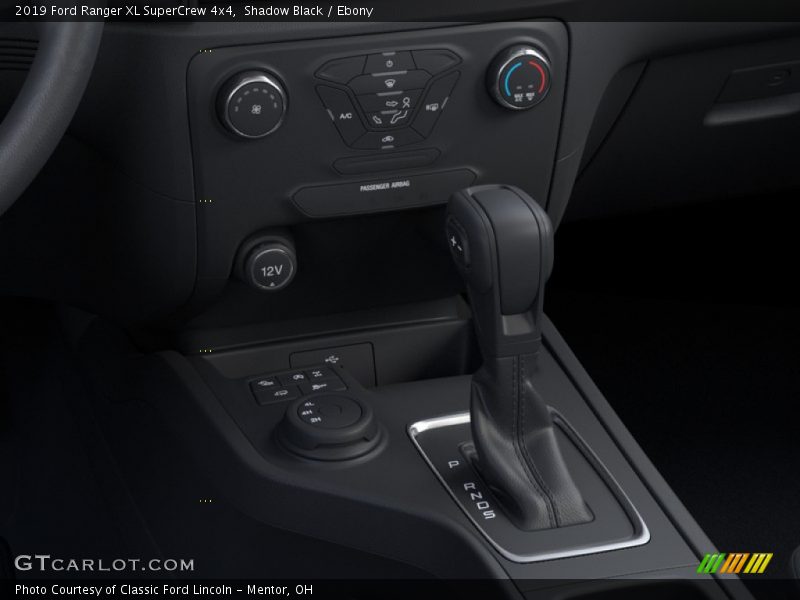 Shadow Black / Ebony 2019 Ford Ranger XL SuperCrew 4x4