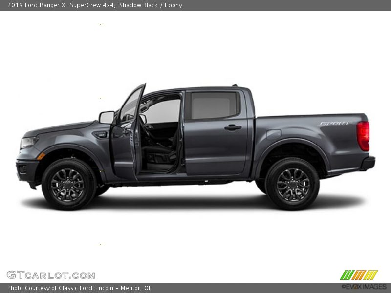 Shadow Black / Ebony 2019 Ford Ranger XL SuperCrew 4x4