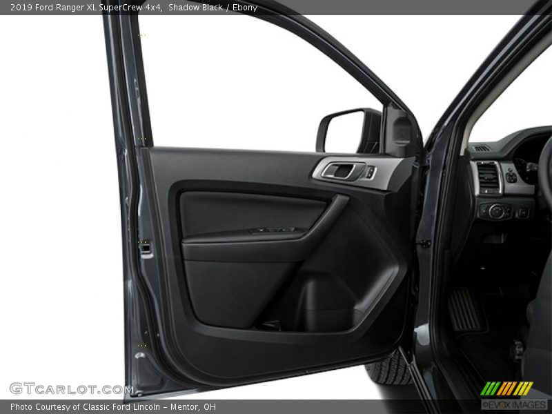 Shadow Black / Ebony 2019 Ford Ranger XL SuperCrew 4x4
