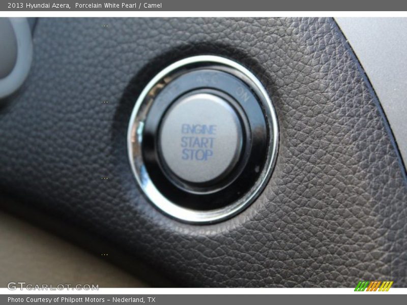Porcelain White Pearl / Camel 2013 Hyundai Azera