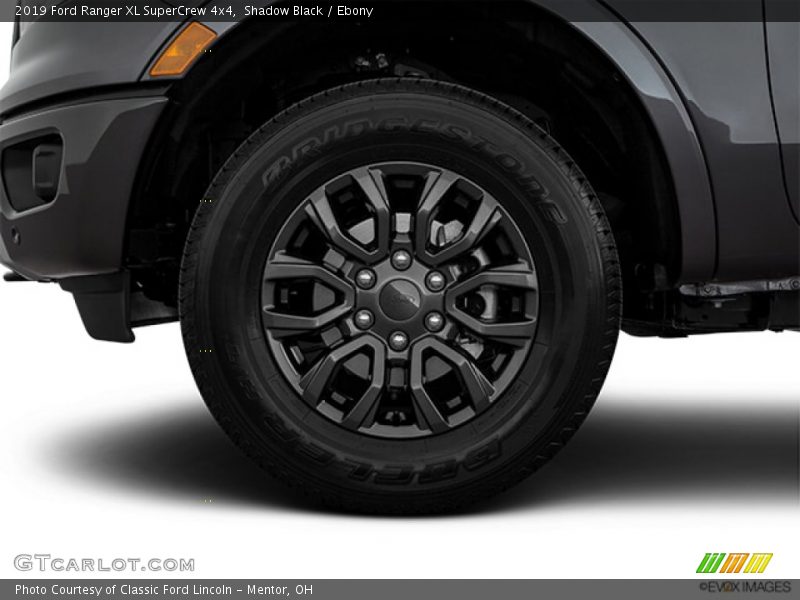 Shadow Black / Ebony 2019 Ford Ranger XL SuperCrew 4x4