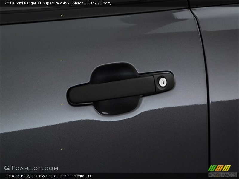 Shadow Black / Ebony 2019 Ford Ranger XL SuperCrew 4x4