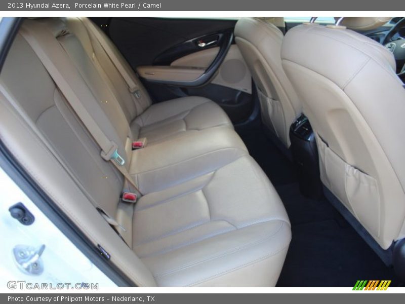 Porcelain White Pearl / Camel 2013 Hyundai Azera