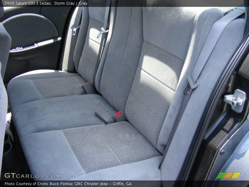 Storm Gray / Gray 2006 Saturn ION 3 Sedan