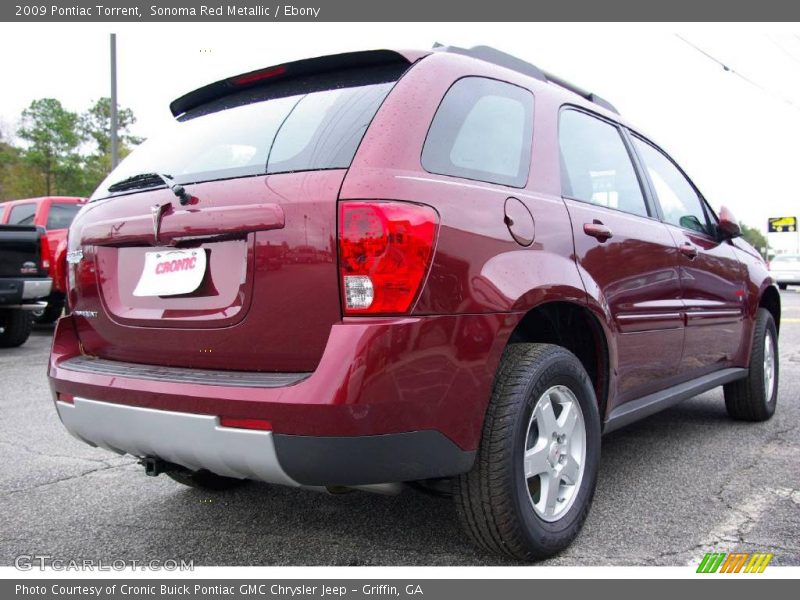 Sonoma Red Metallic / Ebony 2009 Pontiac Torrent