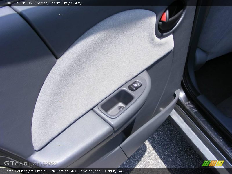 Storm Gray / Gray 2006 Saturn ION 3 Sedan