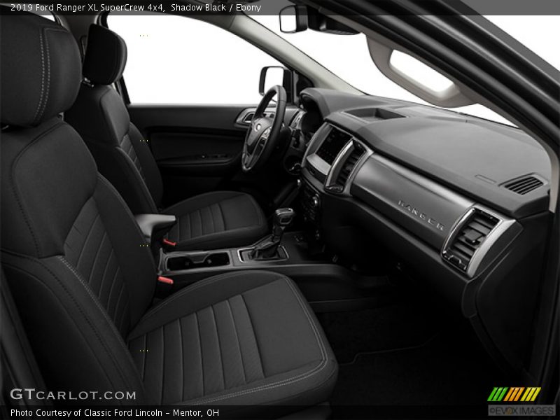 Shadow Black / Ebony 2019 Ford Ranger XL SuperCrew 4x4