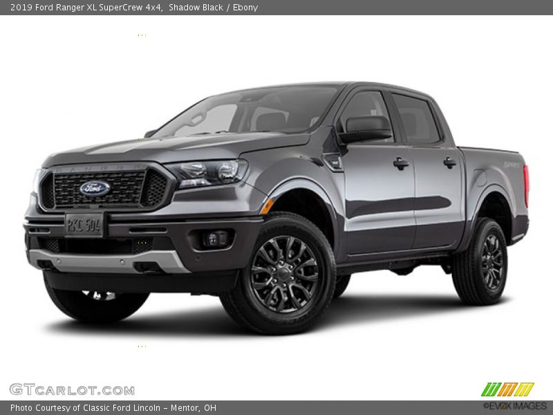 Shadow Black / Ebony 2019 Ford Ranger XL SuperCrew 4x4