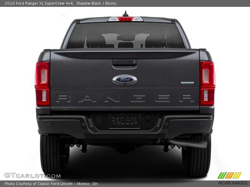 Shadow Black / Ebony 2019 Ford Ranger XL SuperCrew 4x4