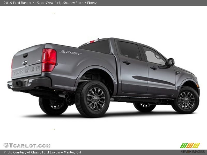 Shadow Black / Ebony 2019 Ford Ranger XL SuperCrew 4x4