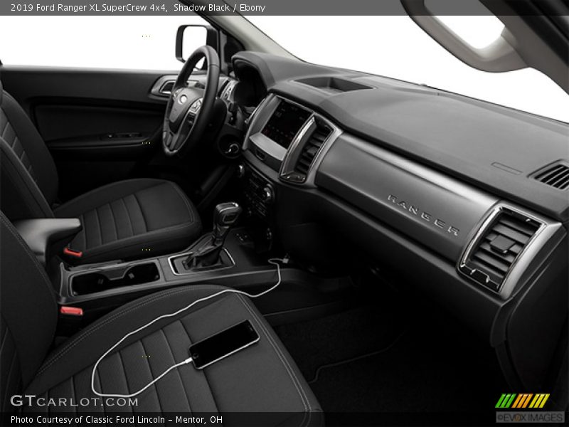 Shadow Black / Ebony 2019 Ford Ranger XL SuperCrew 4x4