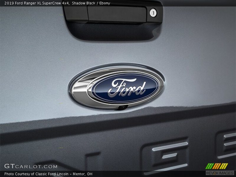 Shadow Black / Ebony 2019 Ford Ranger XL SuperCrew 4x4