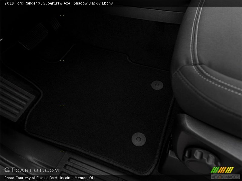 Shadow Black / Ebony 2019 Ford Ranger XL SuperCrew 4x4