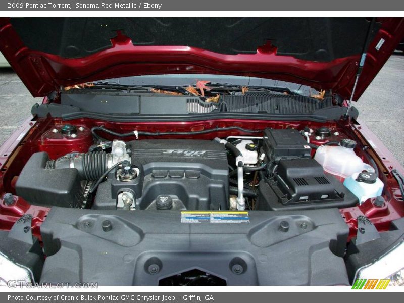 Sonoma Red Metallic / Ebony 2009 Pontiac Torrent