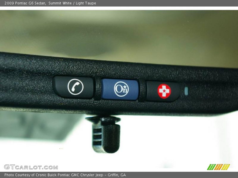 Summit White / Light Taupe 2009 Pontiac G6 Sedan