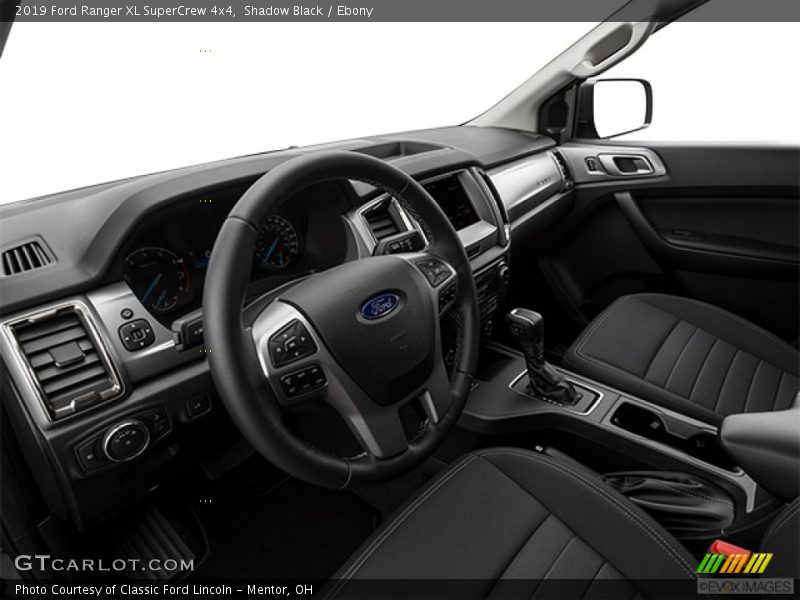 Shadow Black / Ebony 2019 Ford Ranger XL SuperCrew 4x4