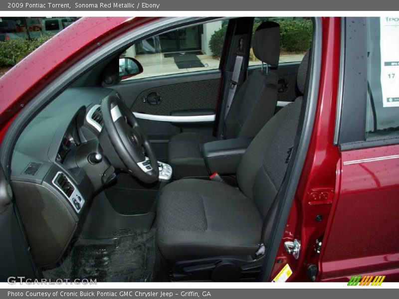 Sonoma Red Metallic / Ebony 2009 Pontiac Torrent