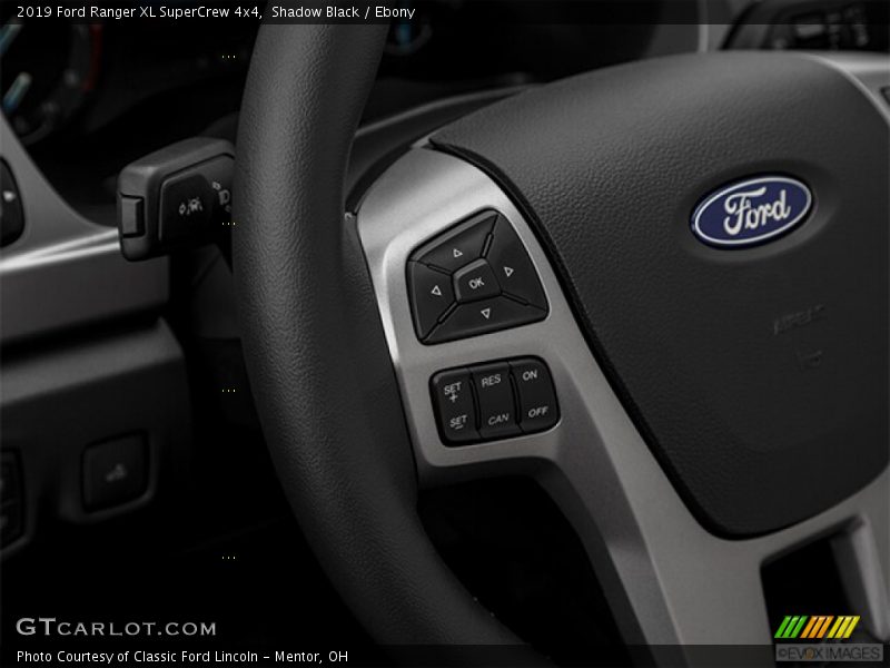 Shadow Black / Ebony 2019 Ford Ranger XL SuperCrew 4x4