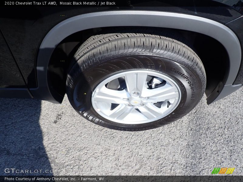 Mosaic Black Metallic / Jet Black 2020 Chevrolet Trax LT AWD