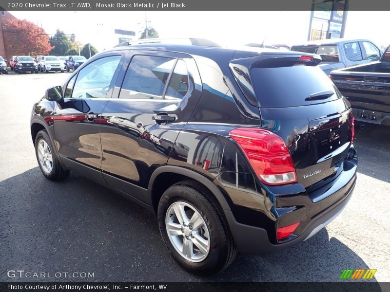 Mosaic Black Metallic / Jet Black 2020 Chevrolet Trax LT AWD