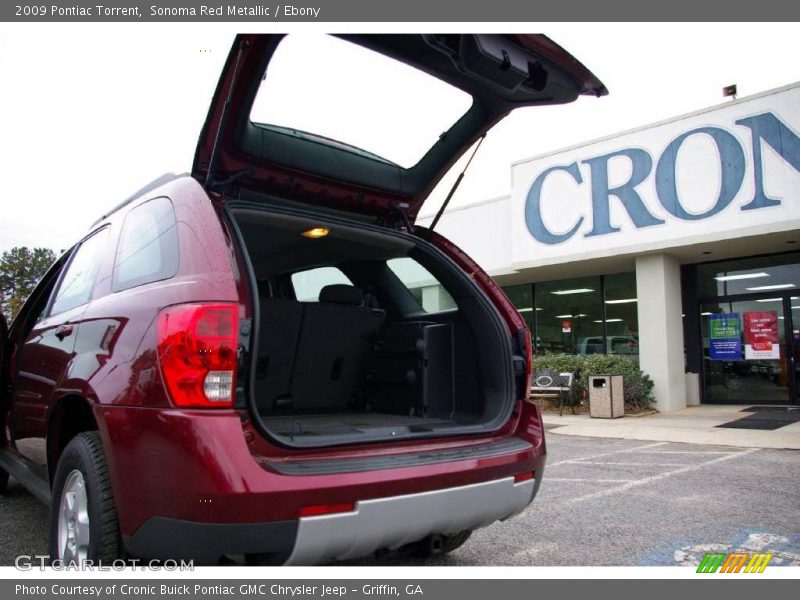 Sonoma Red Metallic / Ebony 2009 Pontiac Torrent