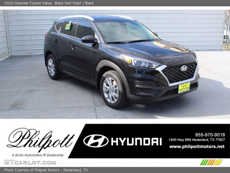 Black Noir Pearl / Black 2020 Hyundai Tucson Value