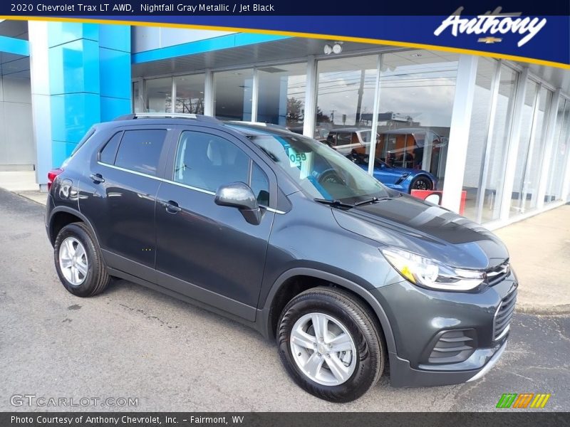 Nightfall Gray Metallic / Jet Black 2020 Chevrolet Trax LT AWD