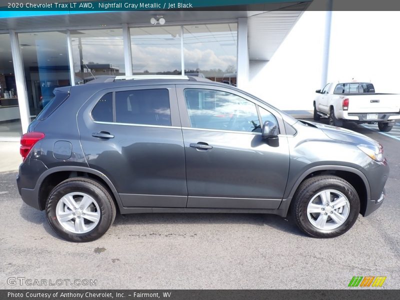 Nightfall Gray Metallic / Jet Black 2020 Chevrolet Trax LT AWD