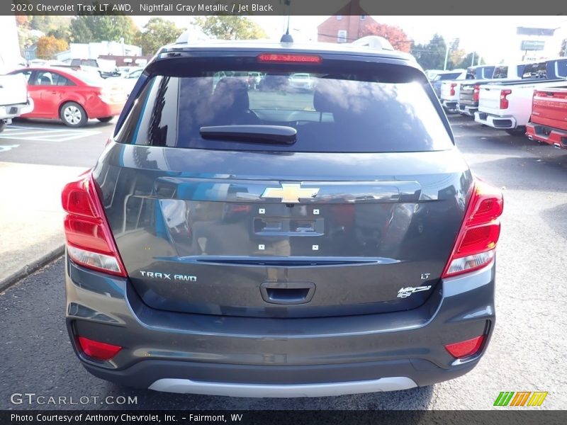 Nightfall Gray Metallic / Jet Black 2020 Chevrolet Trax LT AWD
