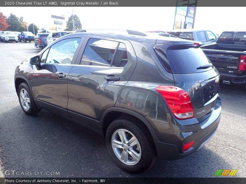 Nightfall Gray Metallic / Jet Black 2020 Chevrolet Trax LT AWD