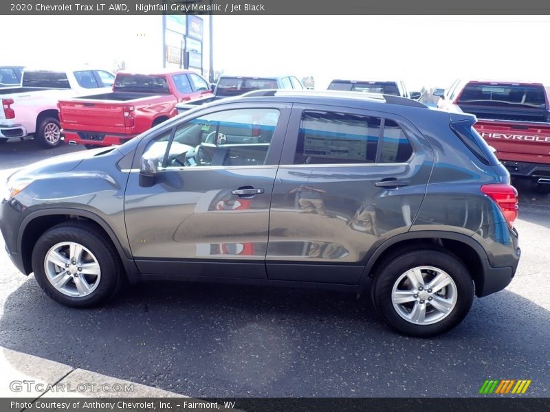 Nightfall Gray Metallic / Jet Black 2020 Chevrolet Trax LT AWD
