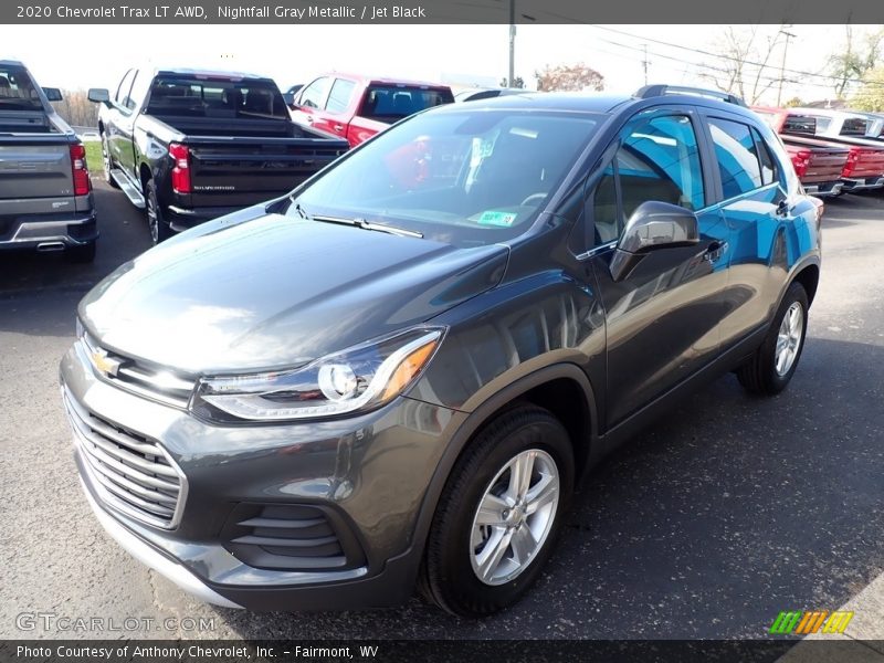 Nightfall Gray Metallic / Jet Black 2020 Chevrolet Trax LT AWD
