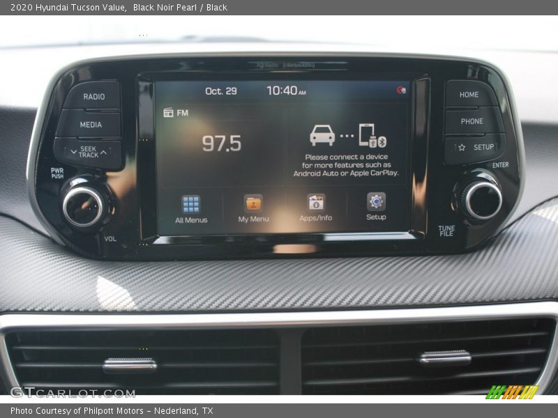 Black Noir Pearl / Black 2020 Hyundai Tucson Value