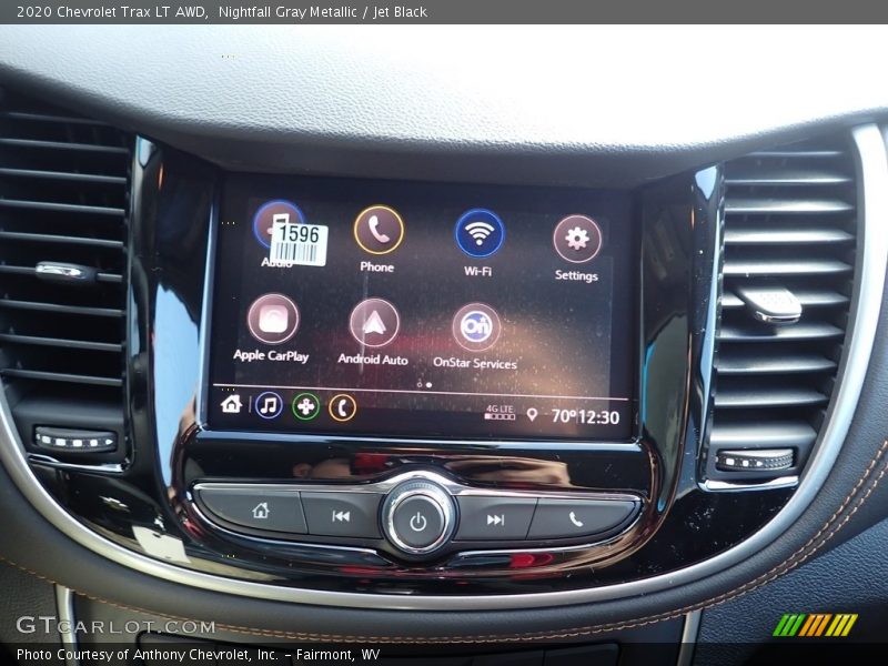 Nightfall Gray Metallic / Jet Black 2020 Chevrolet Trax LT AWD