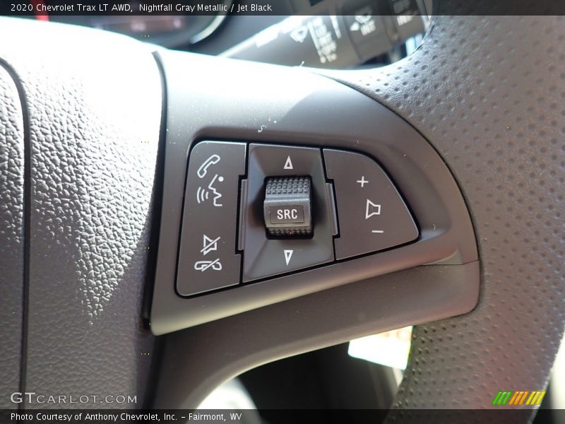 Nightfall Gray Metallic / Jet Black 2020 Chevrolet Trax LT AWD