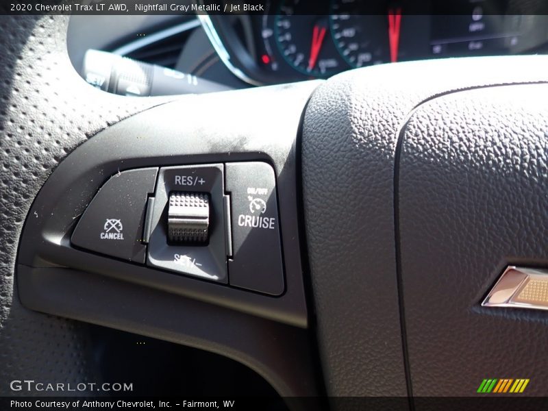 Nightfall Gray Metallic / Jet Black 2020 Chevrolet Trax LT AWD
