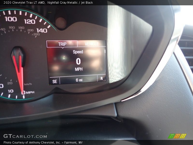Nightfall Gray Metallic / Jet Black 2020 Chevrolet Trax LT AWD