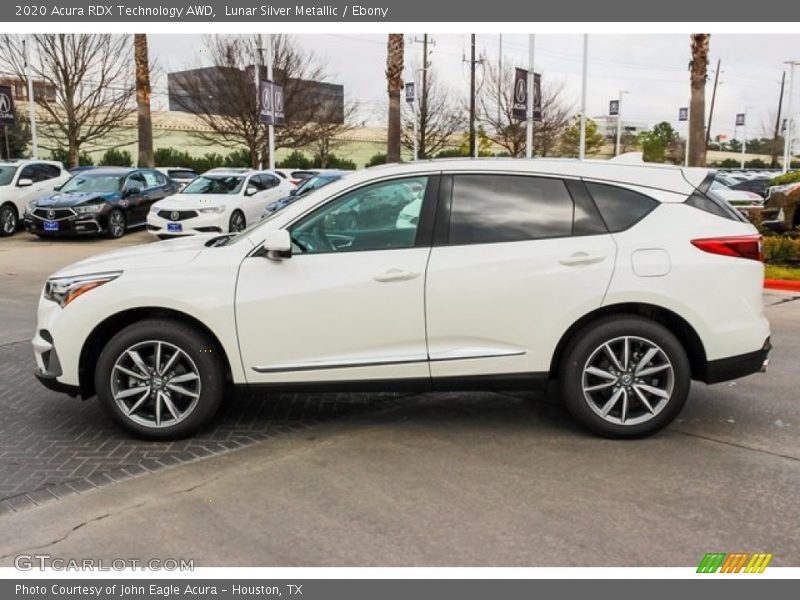 Lunar Silver Metallic / Ebony 2020 Acura RDX Technology AWD