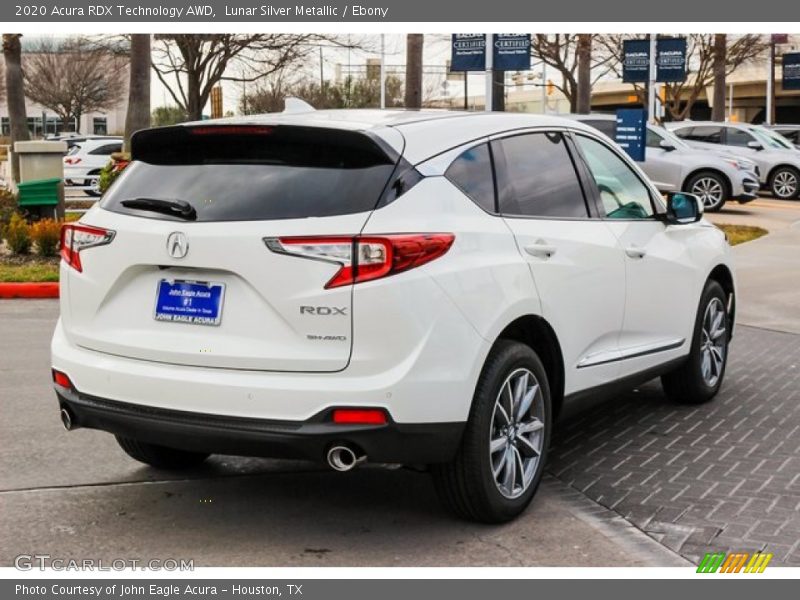 Lunar Silver Metallic / Ebony 2020 Acura RDX Technology AWD