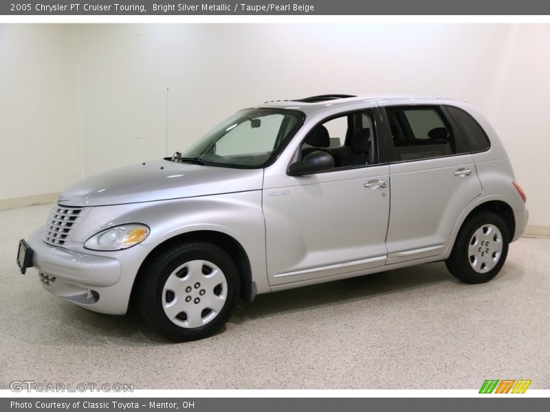 Bright Silver Metallic / Taupe/Pearl Beige 2005 Chrysler PT Cruiser Touring