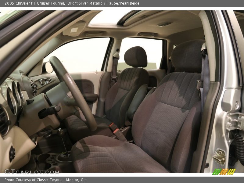 Bright Silver Metallic / Taupe/Pearl Beige 2005 Chrysler PT Cruiser Touring