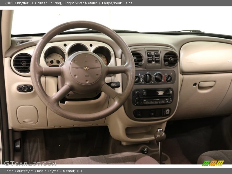 Bright Silver Metallic / Taupe/Pearl Beige 2005 Chrysler PT Cruiser Touring