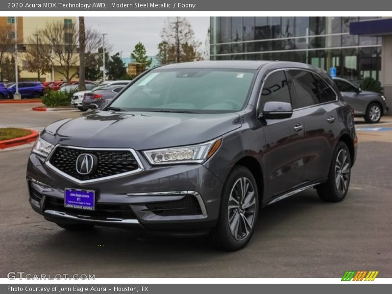 Modern Steel Metallic / Ebony 2020 Acura MDX Technology AWD