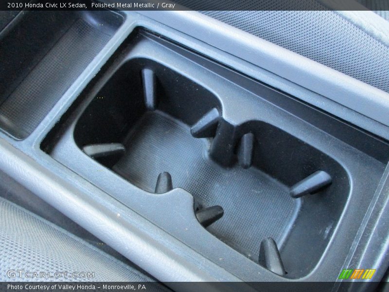 Polished Metal Metallic / Gray 2010 Honda Civic LX Sedan