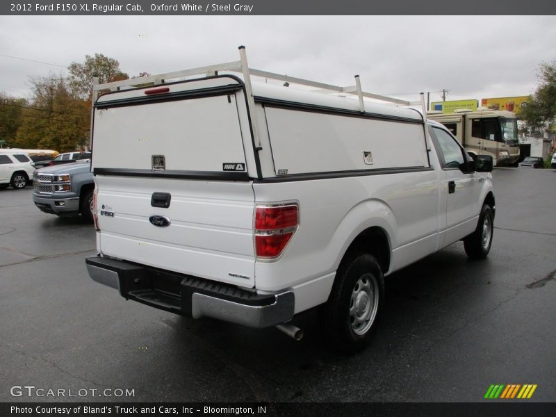 Oxford White / Steel Gray 2012 Ford F150 XL Regular Cab