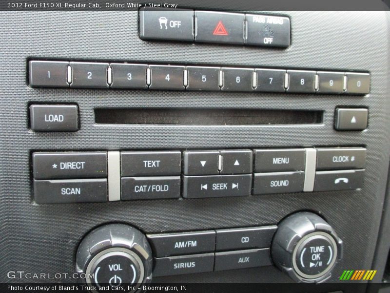 Oxford White / Steel Gray 2012 Ford F150 XL Regular Cab