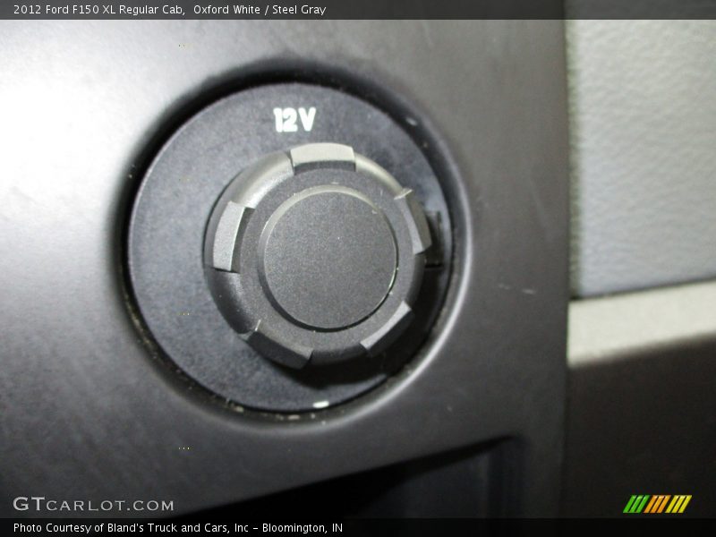 Oxford White / Steel Gray 2012 Ford F150 XL Regular Cab